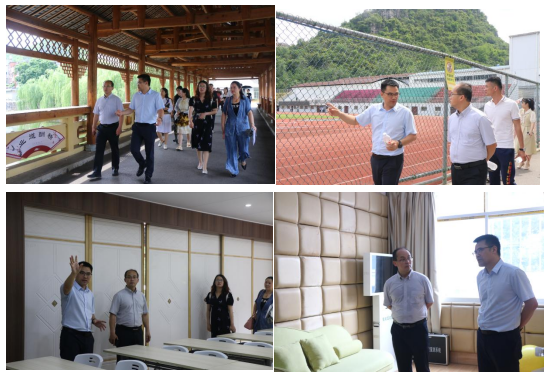 柳州市技工学校领导一行到广西商业学校参观交流 柳州市技工学校领导一行到广西商业学校参观交流